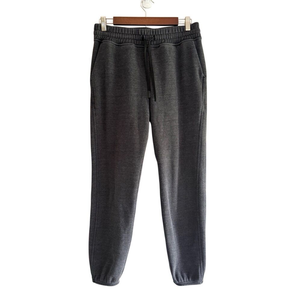 Lululemon Women's 6 Plush Times Jogger Sweatpants Gray Drawstring Lounge Pockets
